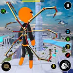 Stickman Rope Hero Games 3D icon