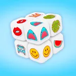 Dice Cube 3D icon