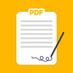 Sin PDF - Pdf file signing icon