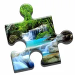 Stunning Waterfalls Puzzle icon