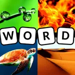 4 Images 1 Term: Word game icon