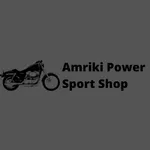American motorcycle shop icon