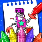 Coloring Boxy Boo by number icon