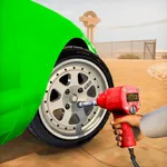 Tire Shop Car Repair Games icon