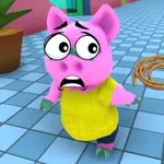 Scary Neighbor Piggy Games 3D icon