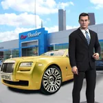 Luxury Car Dealer Businessman icon