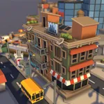 Build The City 3D icon