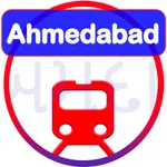 Ahmedabad Metro & BRTS Bus App icon