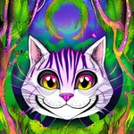 Cheshire Cat Watch App icon