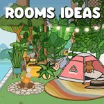 Toca Rooms ideas & coloring icon