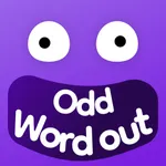 English words: Odd One Out icon