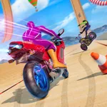 Crazy Bike Stunt Racing Games icon