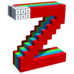 Alphabets 3D Number Color icon