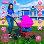 Virtual Mom Simulator Games 3D icon