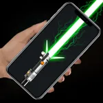 Lightsaber Laser Gun Simulator icon