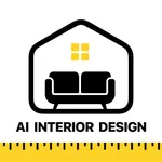 Interior AI Room Design Home icon