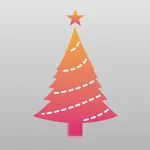 Christmas bubble icon