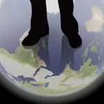 Transparent Earth -See the other side of the earth icon
