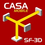 CASA Space Frame 3D icon