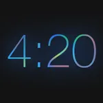 Tijd - large type fullscreen nightstand clock for bad vision icon