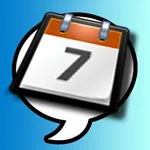 Count down calendar events icon