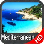 Mediterranean Sea HD GPS Chart icon