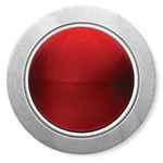 Red Panic Button icon