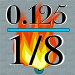 Decimal to Fraction Converter+ icon