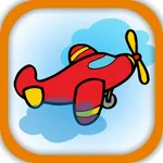 Aeroplanes and kites icon