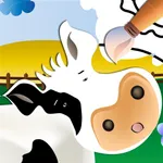 Farm Animals: Learn and Colour icon