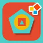 Montessori Geometry -  Recognize and learn shapes icon