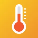 Transparent Thermometer icon