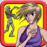 Girl vs Zombie: Running And Chasing icon