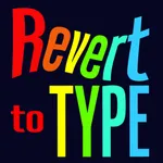 Revert To Type icon