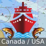 Marine Navigation - Canada - Offline Gps Nautical Charts for Fishing, Sailing and Boating icon