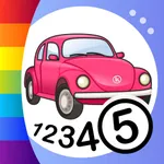 Color by Numbers - Cars icon