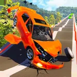 Road Bump Car Crash Beam Drive icon