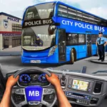 Police Bus Simulator Game 2023 icon