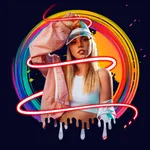 Neon Photo Art icon