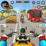 Highway Traffic Bike Games 3D icon