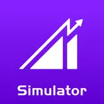 Stock Market Simulator Virtual icon