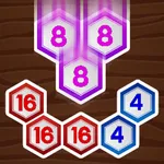 Hex Merge Puzzle Hexagon Block icon