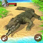 Wild Crocodile Family Sim icon