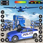 Car Transport Police Games icon