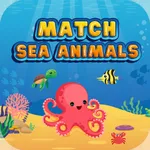 Match Sea Animals Kids Puzzle icon