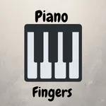 Piano fingers icon