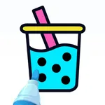 Color Away 3D - Bubble Tea Art icon