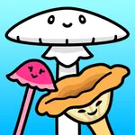 Mushroom collection&decoration icon