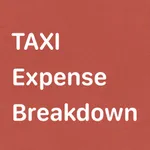 Taxi Expense Breakdown icon