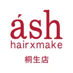 ash hair×make 桐生 icon